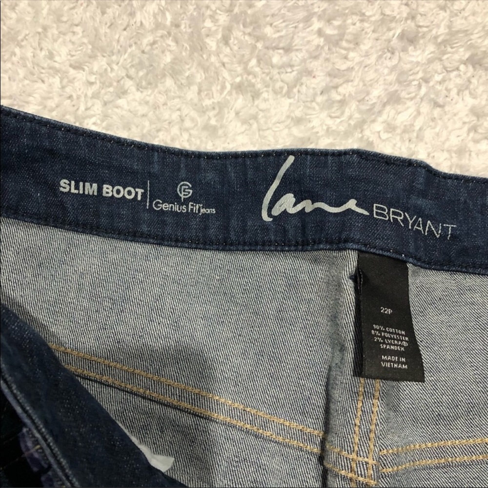 Lane Bryant Slim Boot Jeans Size 22 Petite - Picture 4 of 7